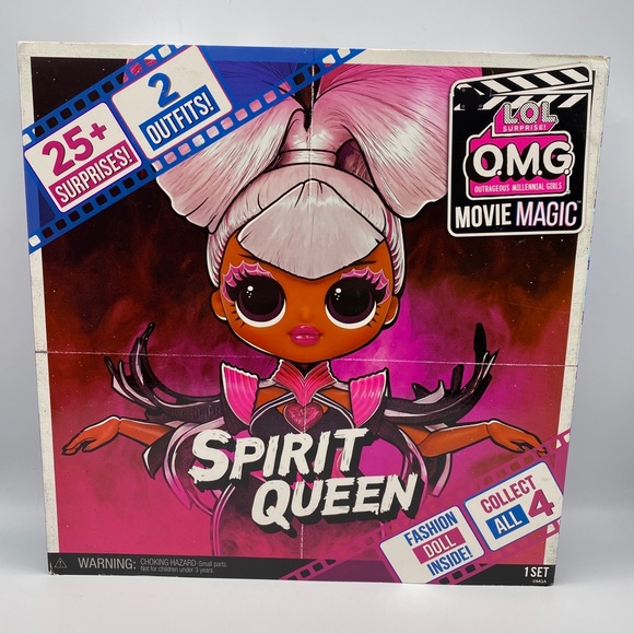 LOL Surprise OMG Movie Magic Spirit Queen Fashion Doll with 25 Surprises - Picture 2 of 11